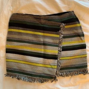 Ella Moss Mini Skirt - L